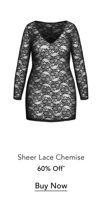 Shop the Sheer Lace Chemise