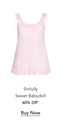Shop the Sinfully Sweet Babydoll