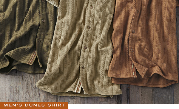 Men's Dunes Shirt in Three Colors