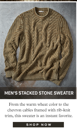 Men's Stacked Stone Sweater