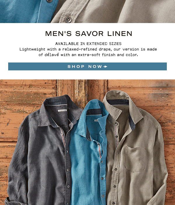 Men's Savor Linen