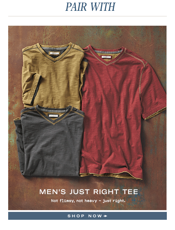 Men's Just Right Tee