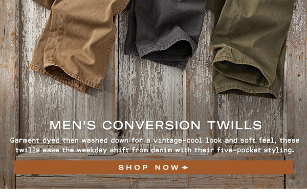 Men's Conversion Twills