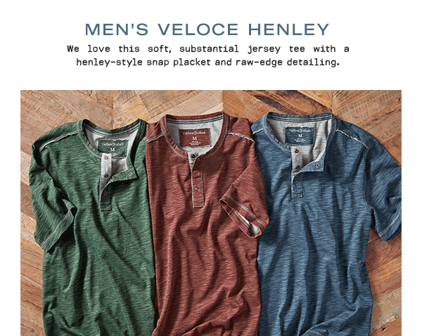 Men's Veloce Henley