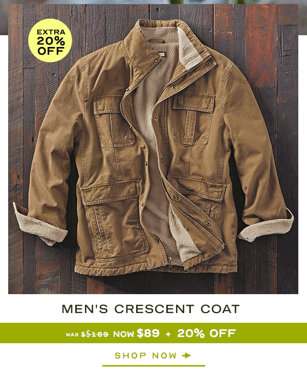 Men's Crescent Coat