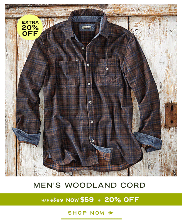 Men's Woodland Cord