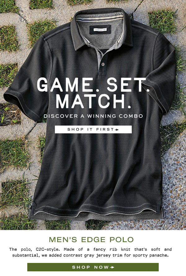 Game. Set. Match. Discover a Winning Combo.