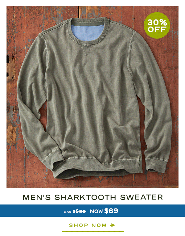 Men's Sharktooth Sweater