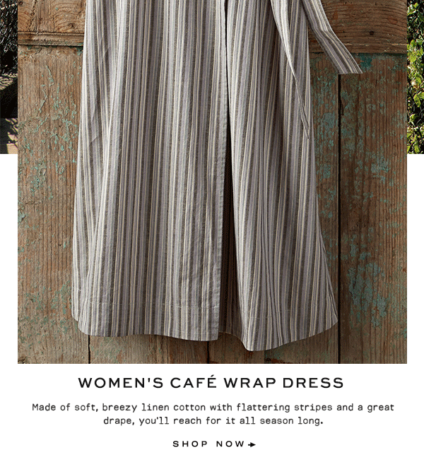 Women's Café Wrap Dress