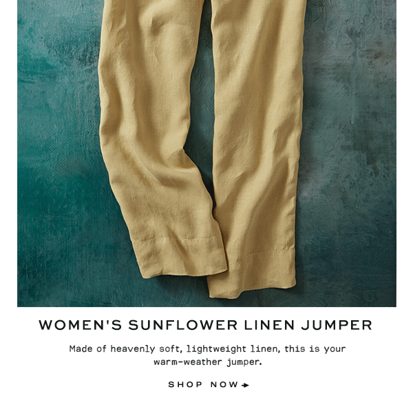 Women's Sunflower Linen Jumper