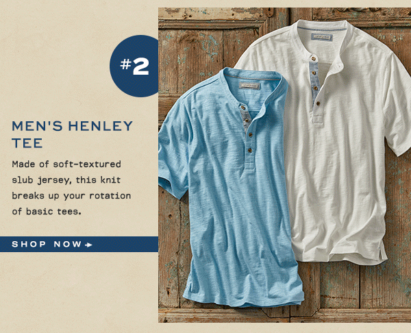 Men's Henley Tee