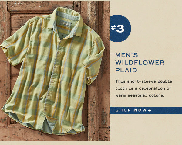 Men's Wildflower Plaid