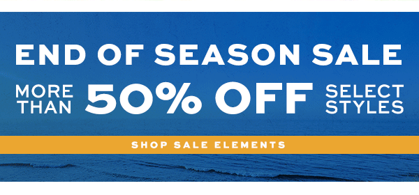 End of Season Sale