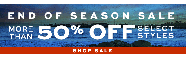 End of Season Sale