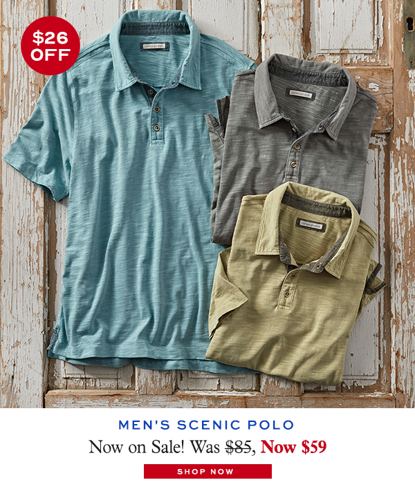 Men's Scenic Polo