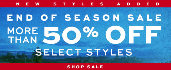 End of Season Sale