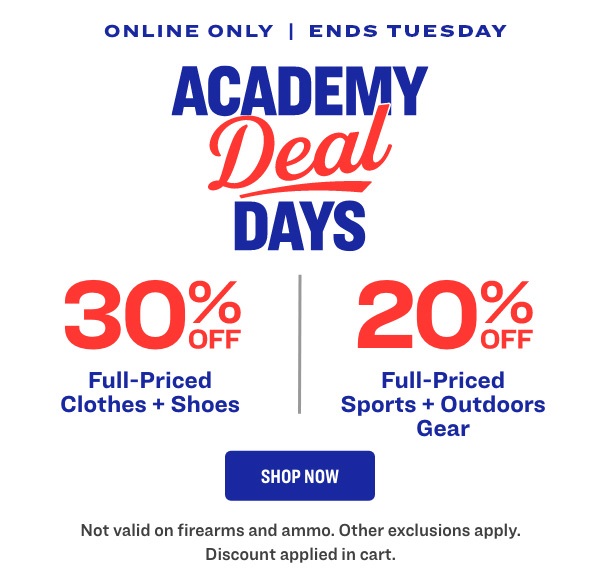 Academy Deal Days