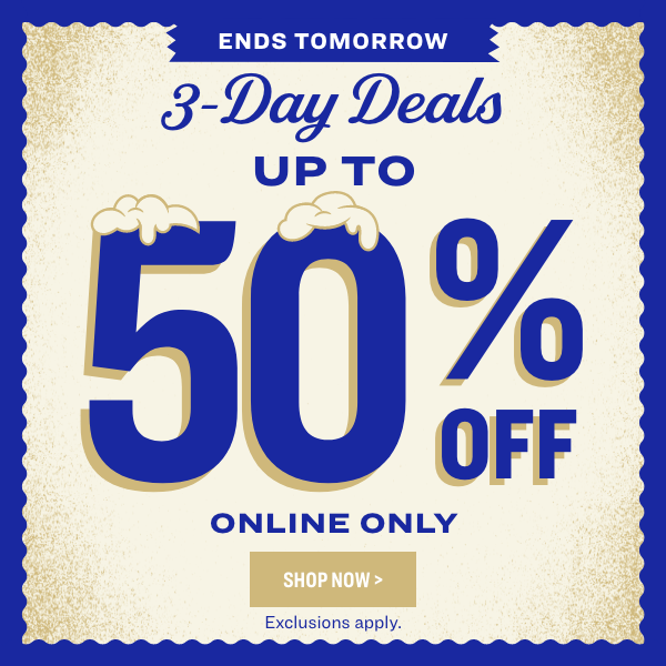 3-Day @eala UPTO 00 ONLINE ONLY 