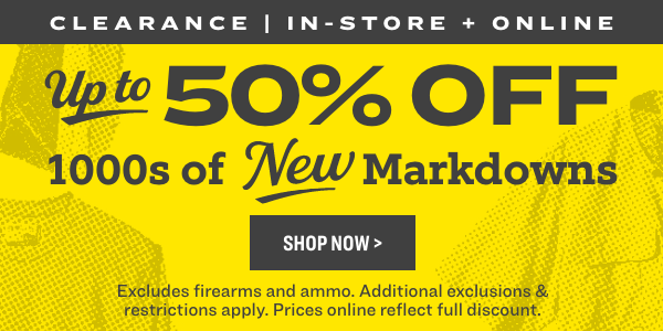 Up to 50% Off 1000's of New Markdowns