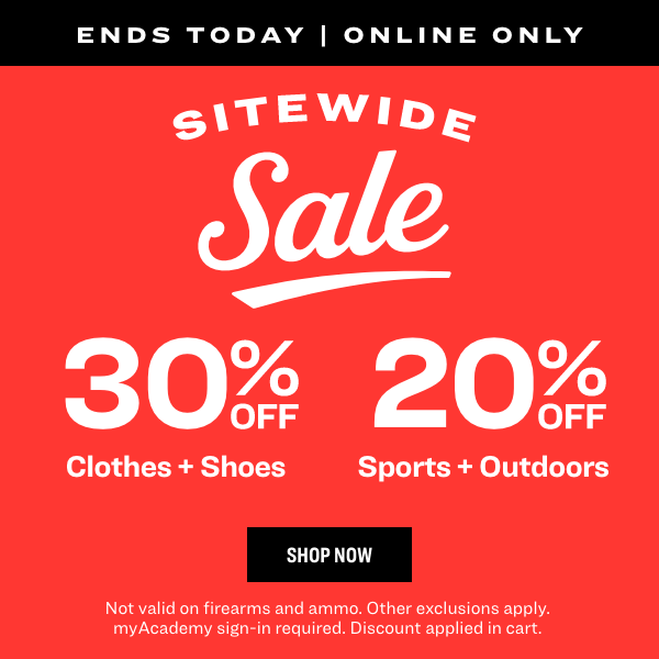 Sitewide Sale