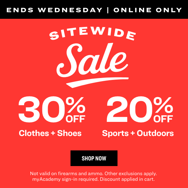 Sitewide Sale