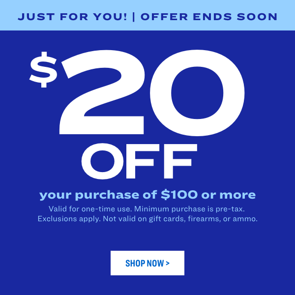 Enjoy $20 Off