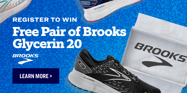 Register to Win | Free Pair of Brooks Glycerin 20