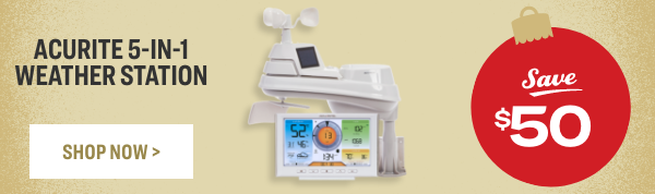 ACURITE 5-IN-1 A WEATHER STATION T SHOP NOW aeww 