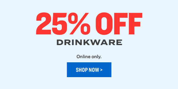 25% Off Drinkware 257 9FF 