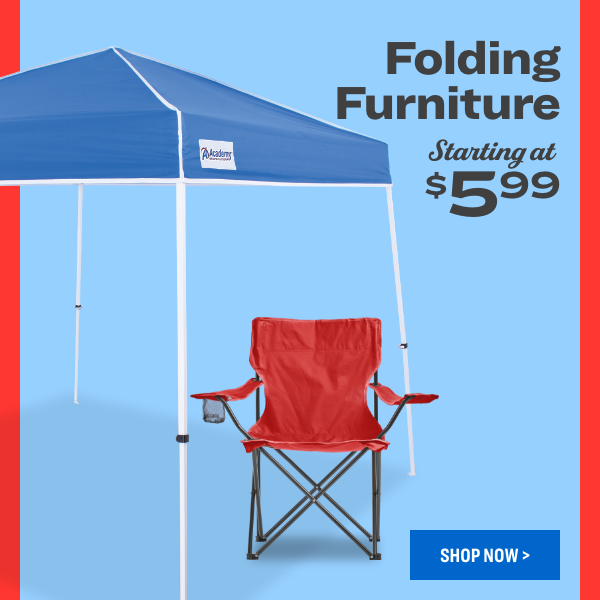  I Folding Furniture Stanting at $599 