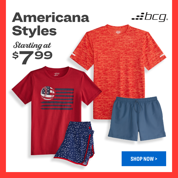 Americana .*hca. Styles Stanting at $7 99 