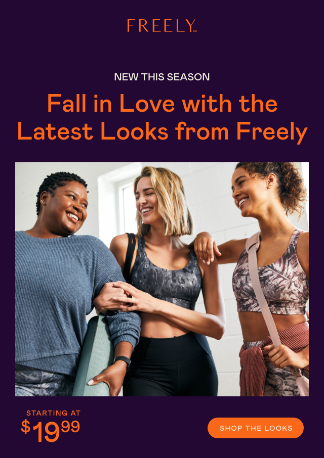 Fall in Love with the Latest Looks from Freely