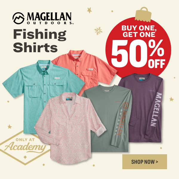 BOGO 50% Off Magellan Outdoors 🐟 Shirts! - Academy Sports + Outdoors