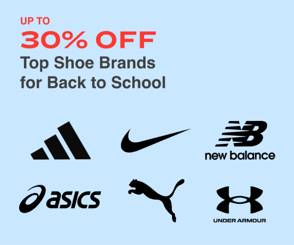 Up to 30% Off Footwear