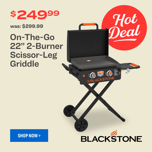 2-Burner Scissor-Leg