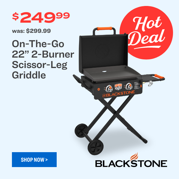 Scissor-Leg Griddle