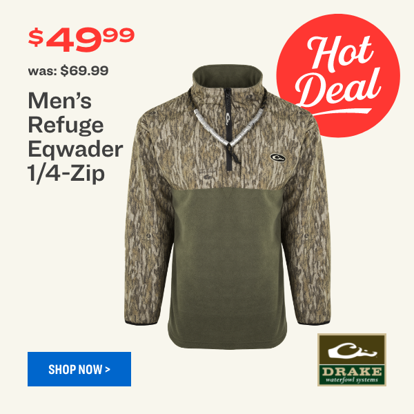 Drake Men’s Refuge Eqwader 1/4-Zip