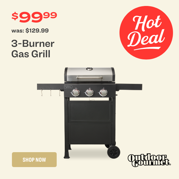 3-Burner Gas Grill