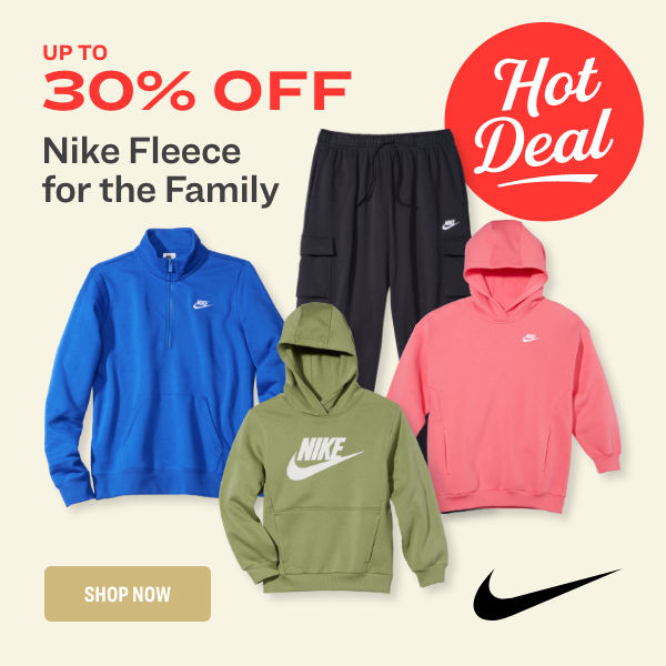 Nike Fleece for the Family