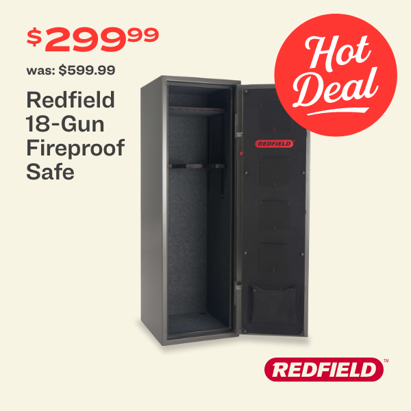 Redfield 18-Gun Fireproof Safe