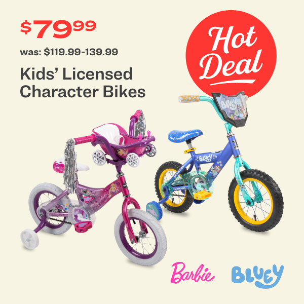 Kids’ Licensed Character Bikes