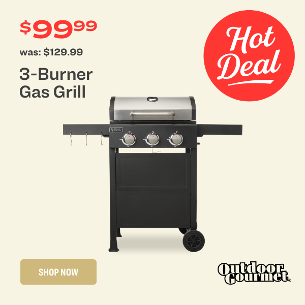 3-Burner Gas Grill