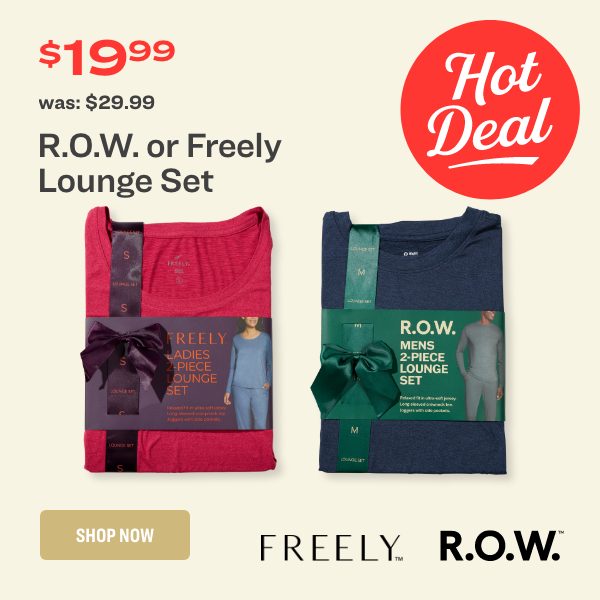 R.O.W. and Freely Lounge Sets