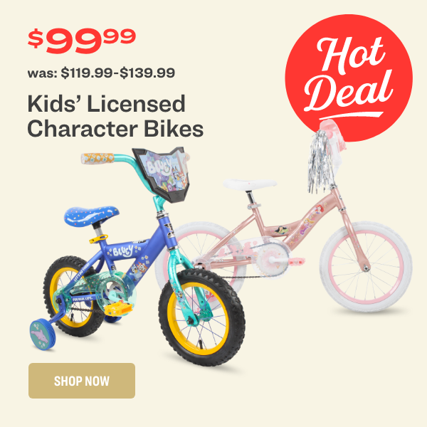 Kids’ Licensed Character Bikes