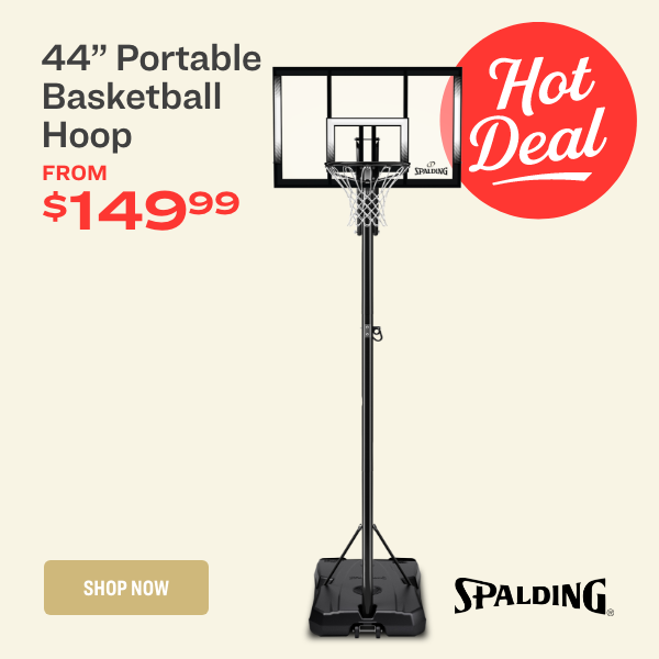 44" Portable Basketball Hoop