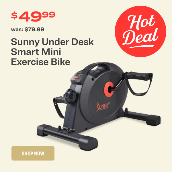 Under Desk Smart Mini Exercise Bike