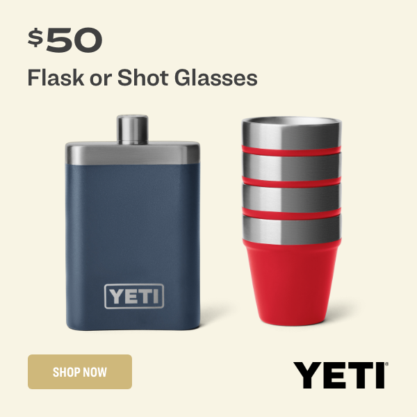 YETI Flask or Shot Glasses