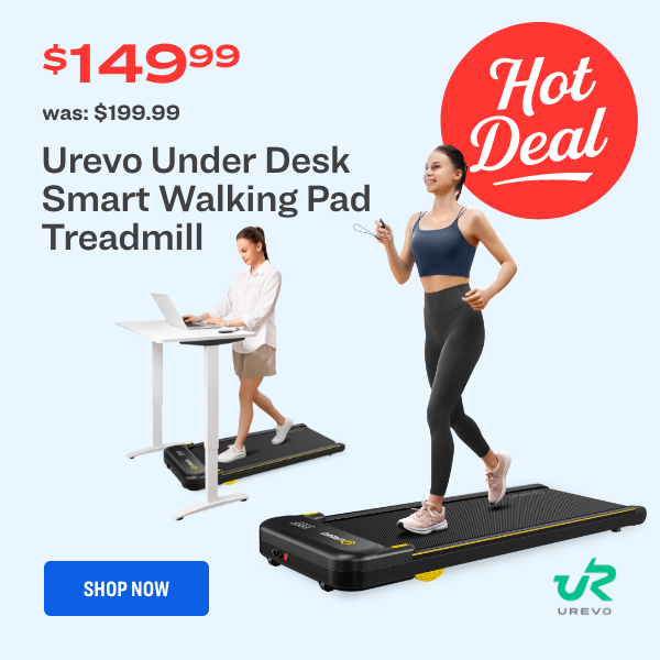 Urea Under Deck Compact Walking Pad