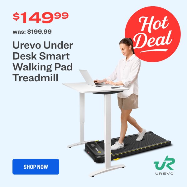 Urevo Smart Under Desk Treadmill