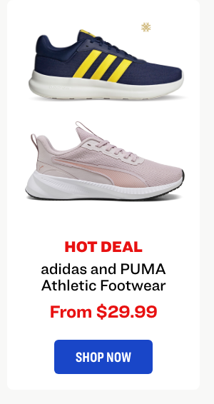 adidas and PUMA Athletic Footwear